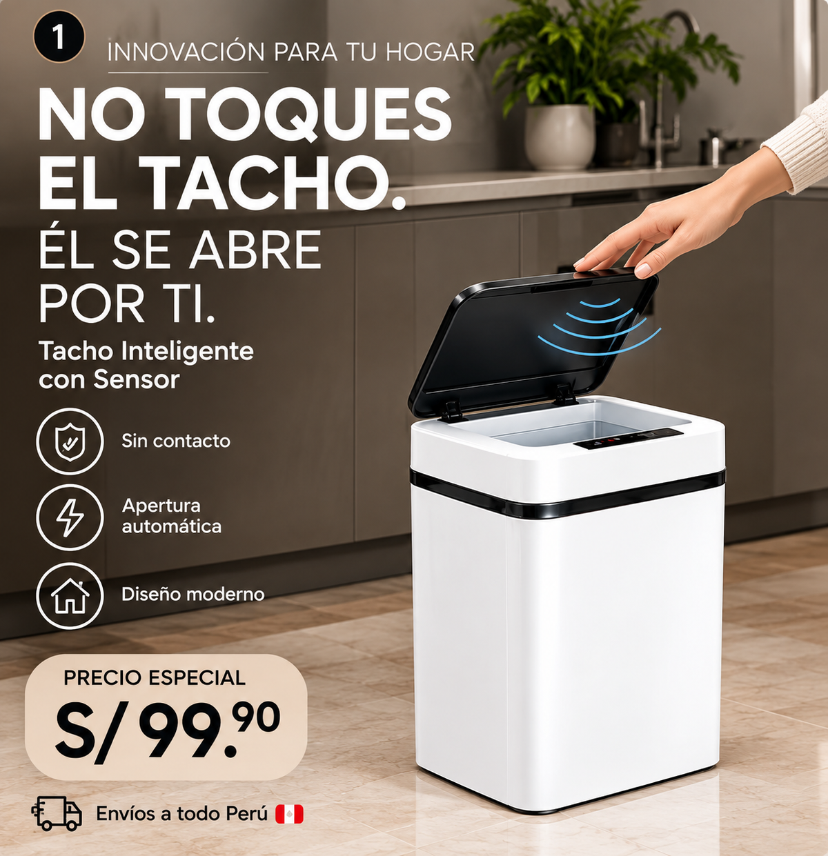 TACHO INTELIGENTE SIN CONTACTO