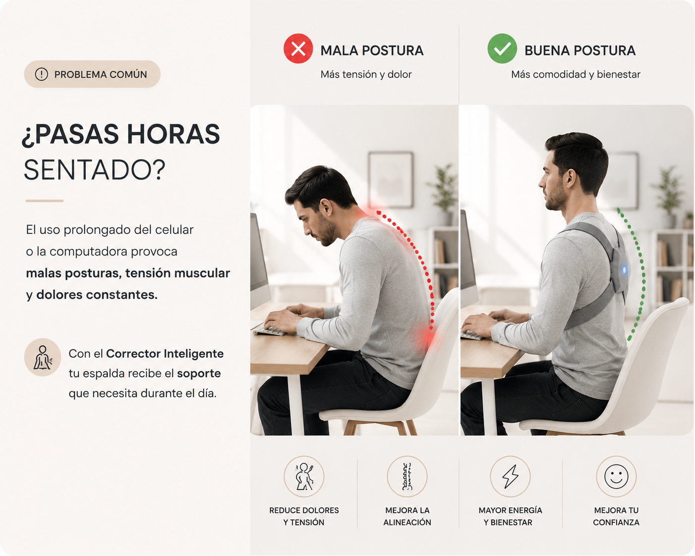 CORRECTOR DE POSTURA ( Transforma tu Postura )