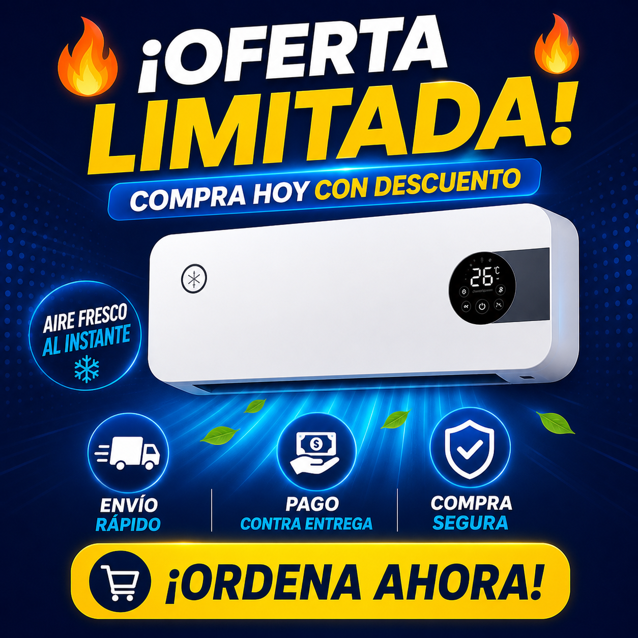 Mini Acondicionador Portátil