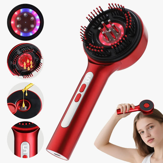 HairRevive Pro-EL NUEVO PEINE CON MASAJEADOR ELECTRICO PARA EL CUERO CABELLUDO Y EL CRECIMIENTO DEL CABELLO